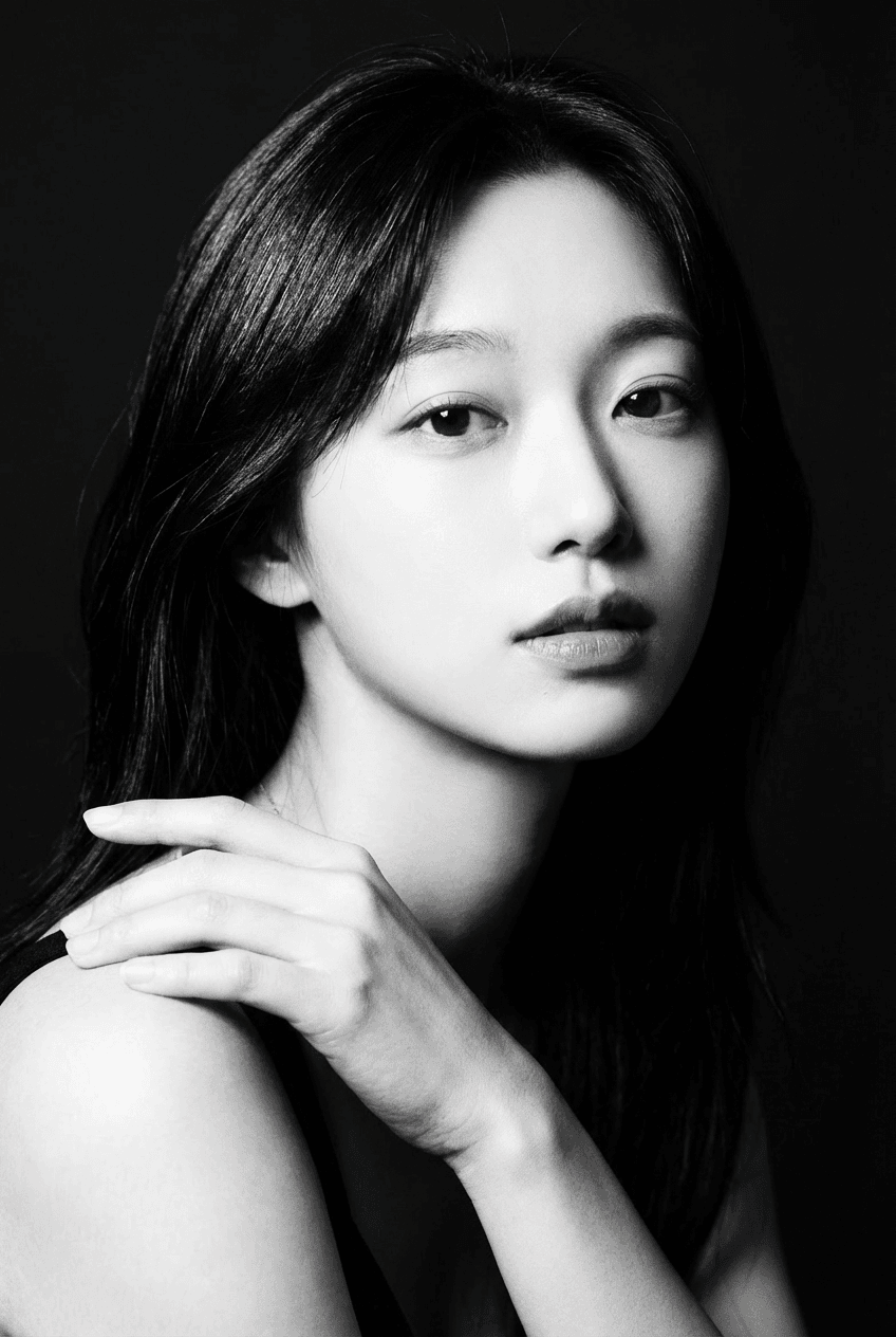 Black-and-White Portrait