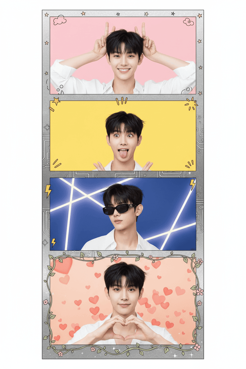 4 Cut Photo Booth (Themed)